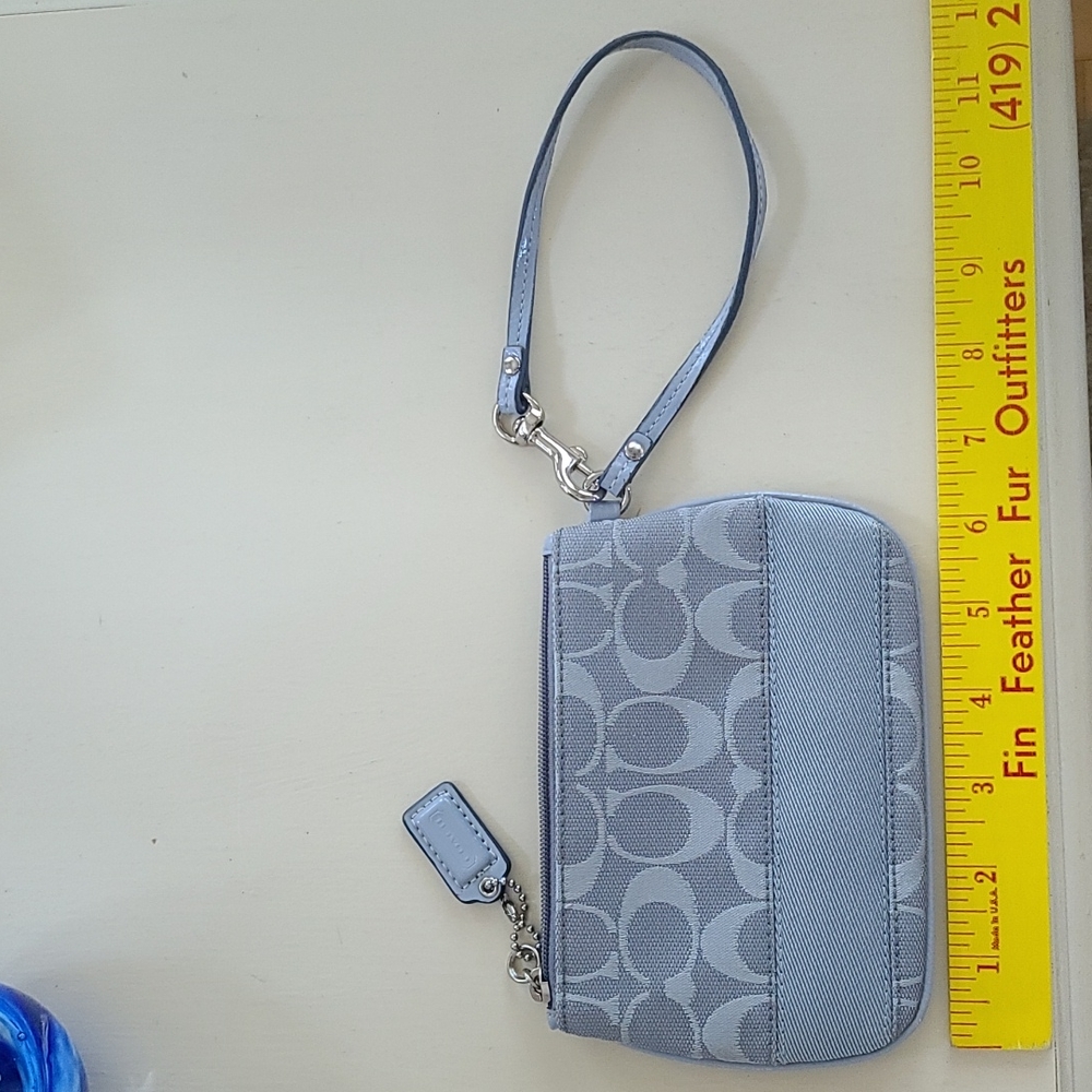 COACH Signature Wristlet